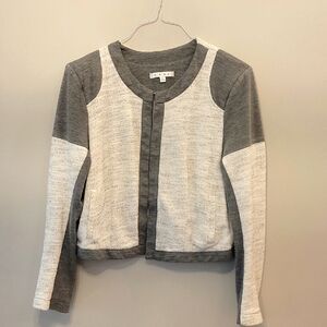 Cabi Womens "Shrunken Blazer" Color Gunmetal Mix Womens L